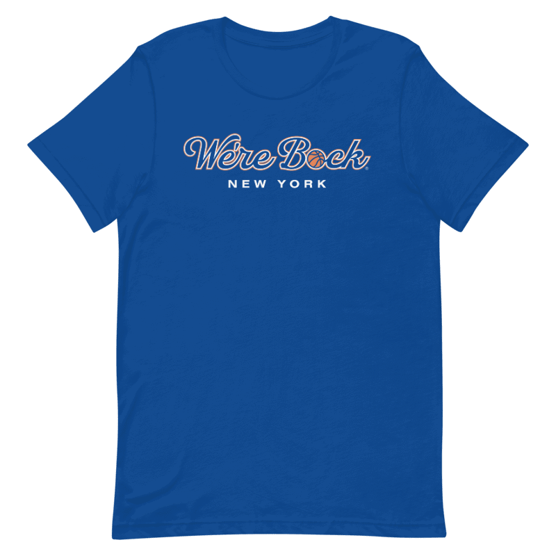 We're Bock Script - Short Sleeve Shirt